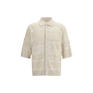 Laneus Men Jacquard Polo